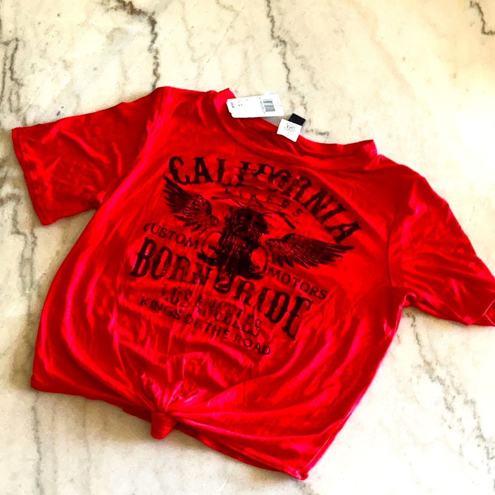 Born to Ride Crop Top